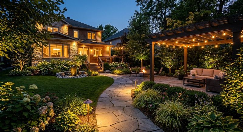 Backyard Lighting Service in Pasadena, CA