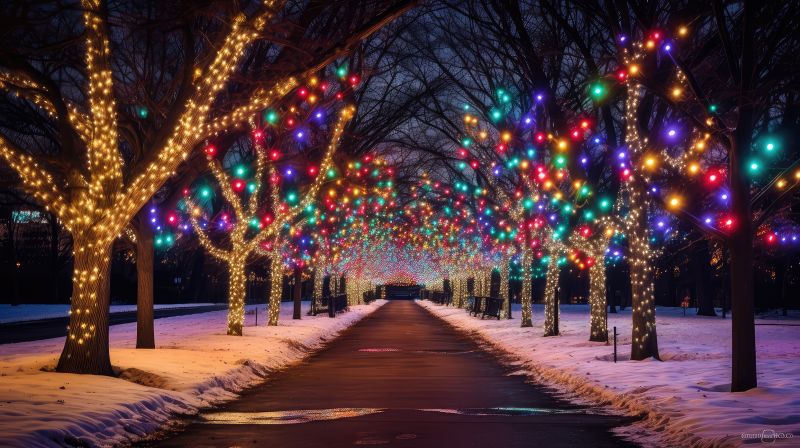 Christmas Lights Installation in Overland Park, KS