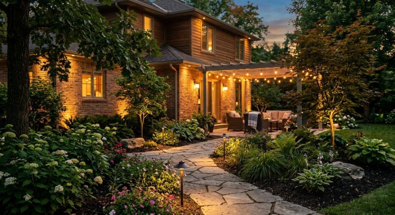 Patio Lights Installation in Kansas City, KS