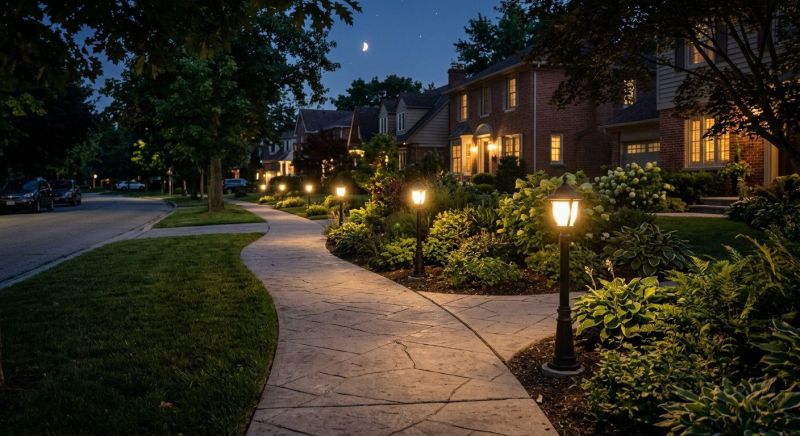 Step Lighting Installation in Olathe, KS