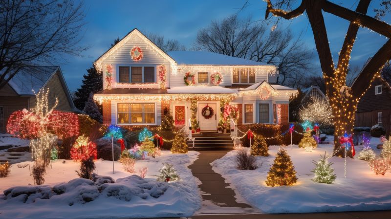 Xmas Lights Installation in Alpharetta, GA