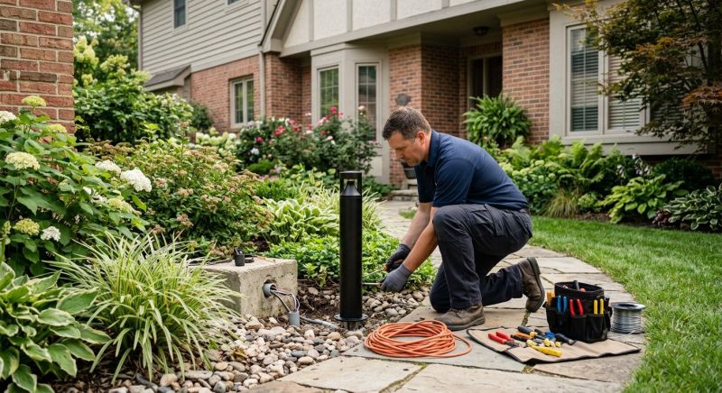 Garden Lights Repair Service