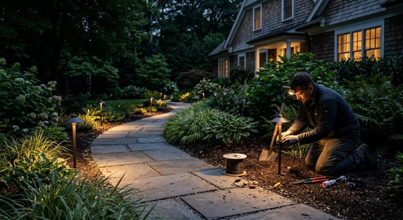 Step Lighting Installation in Littleton, CO